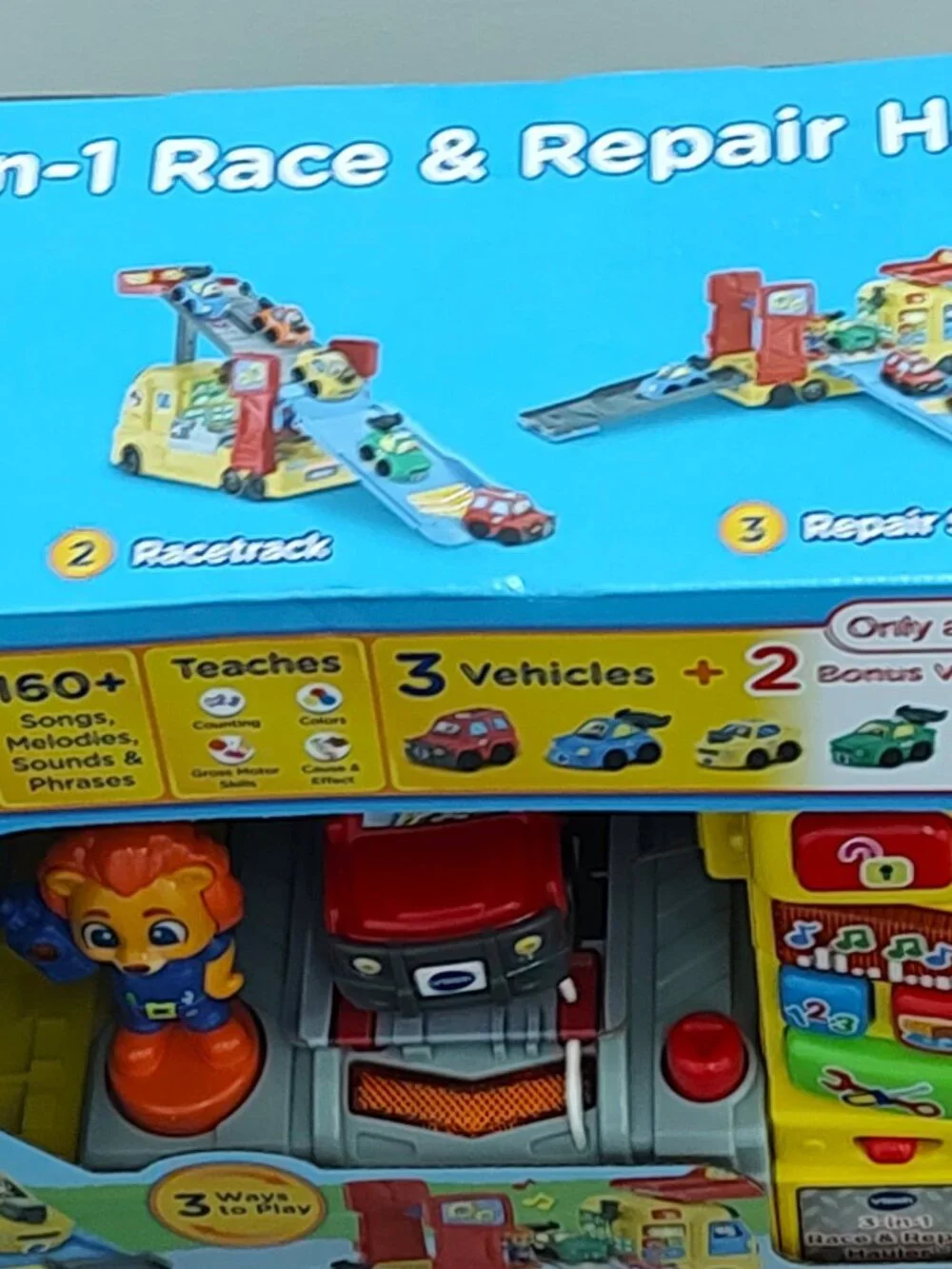 LPN - VTech 3-in-1 Race & Repair Hauler Toy Truck